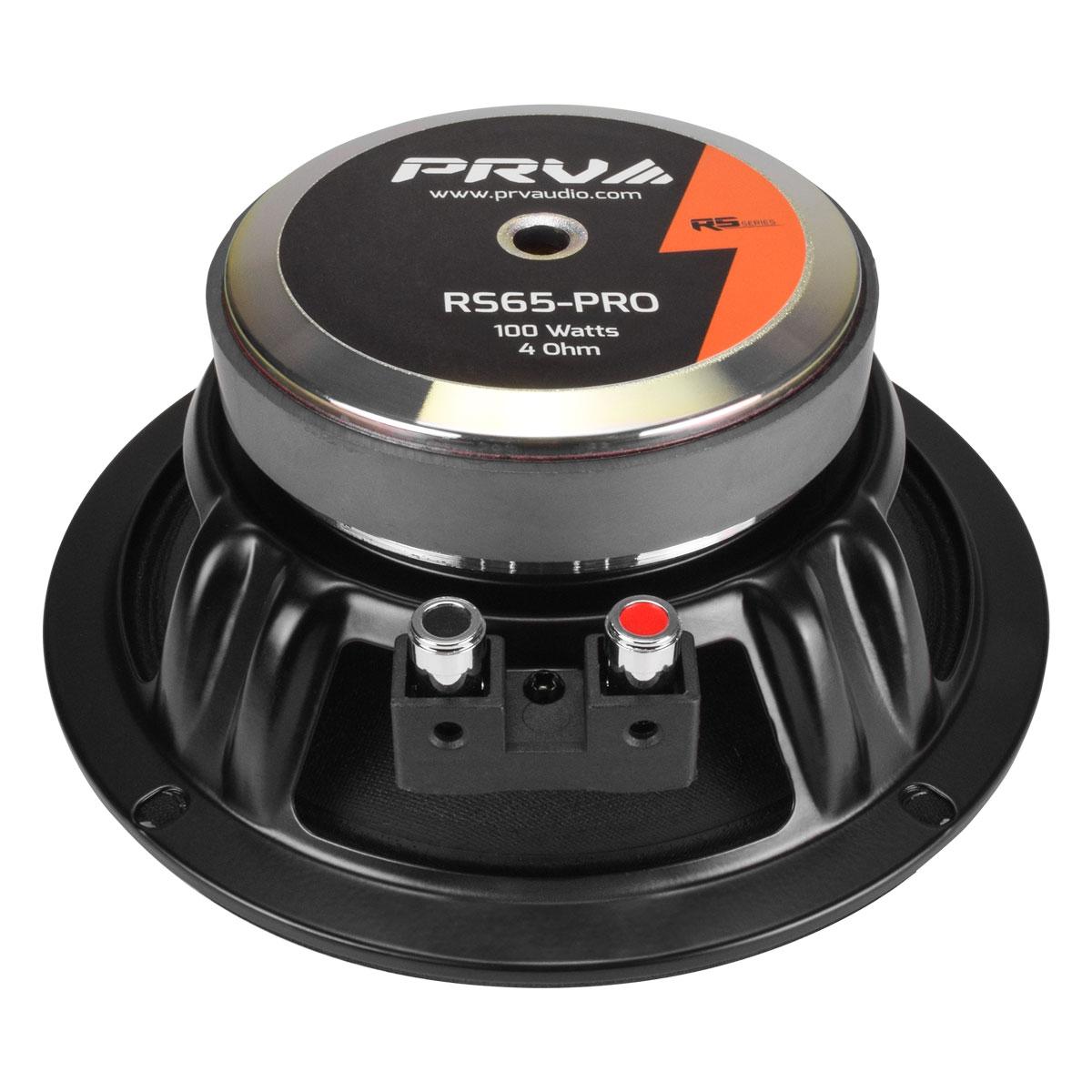 PRV Audio RS65-PRO RS Series 6.5” Full Range Car Speaker Pair 4 Ohm